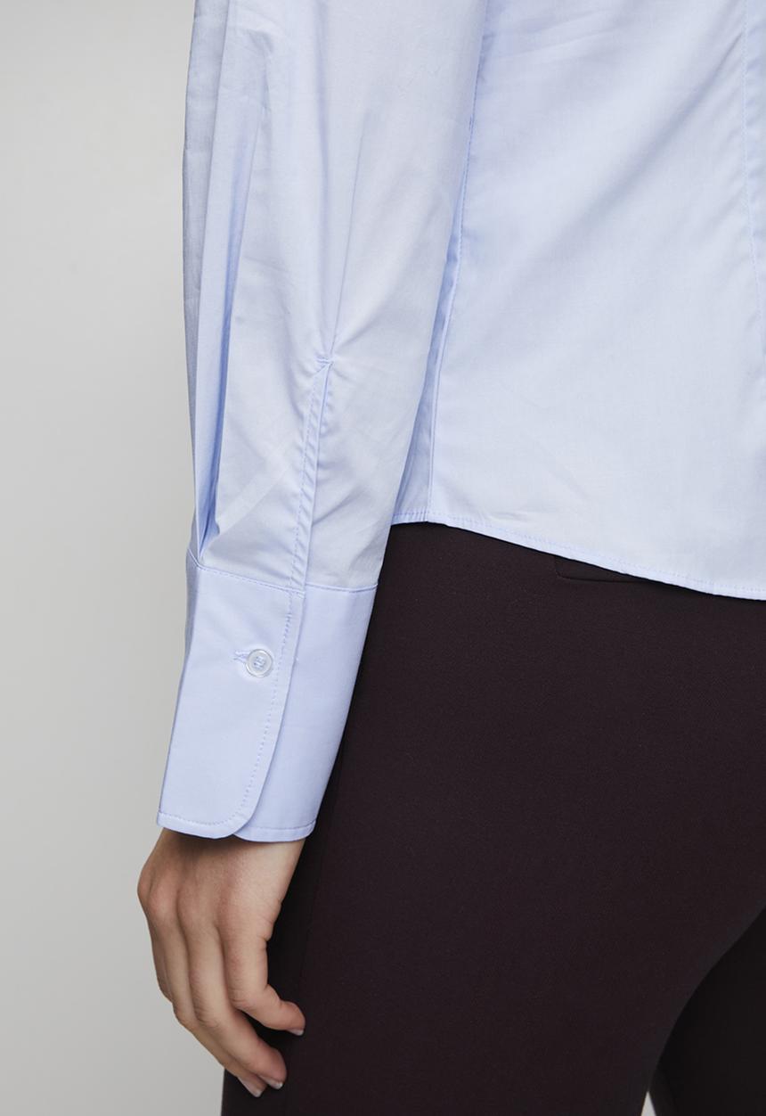 MANGO - Shirt Sofia  -  Mid-Blue