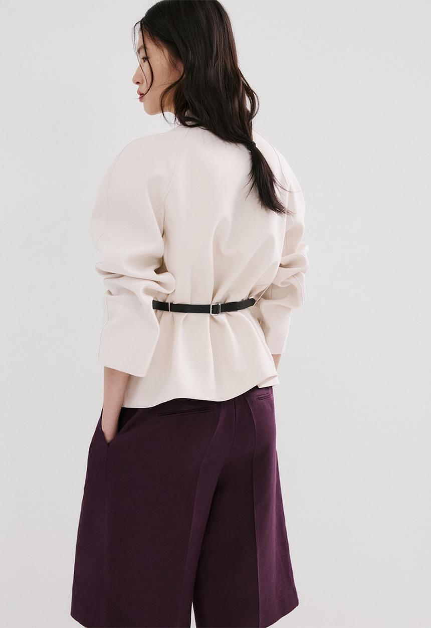 MANGO - Bermudas tempoli - medium purple