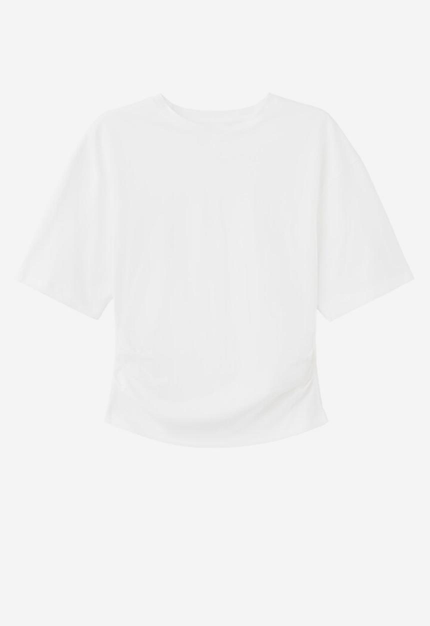 MANGO - T-shirt magnolia - white