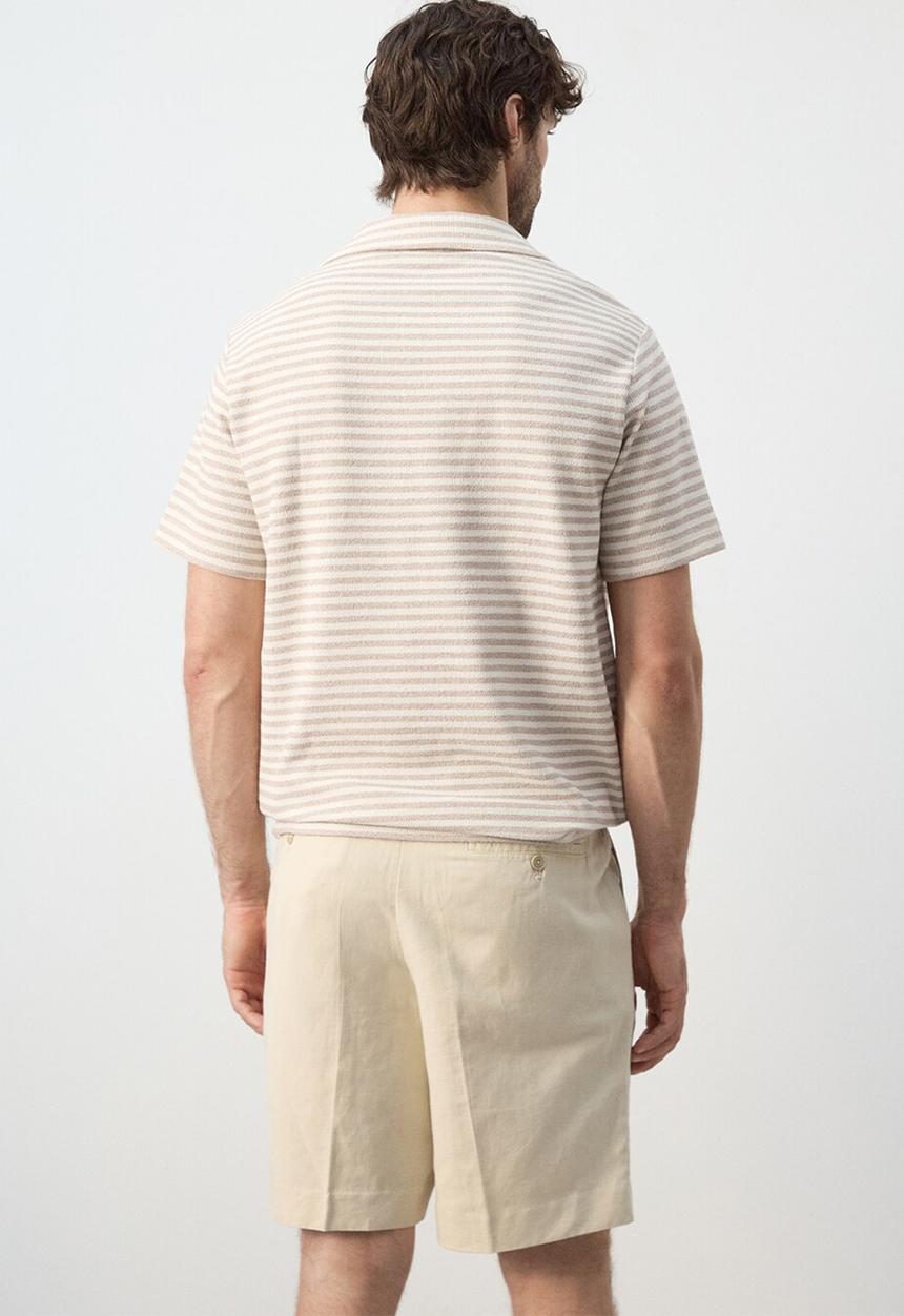MANGO - Poloshirt Xavir - Beige