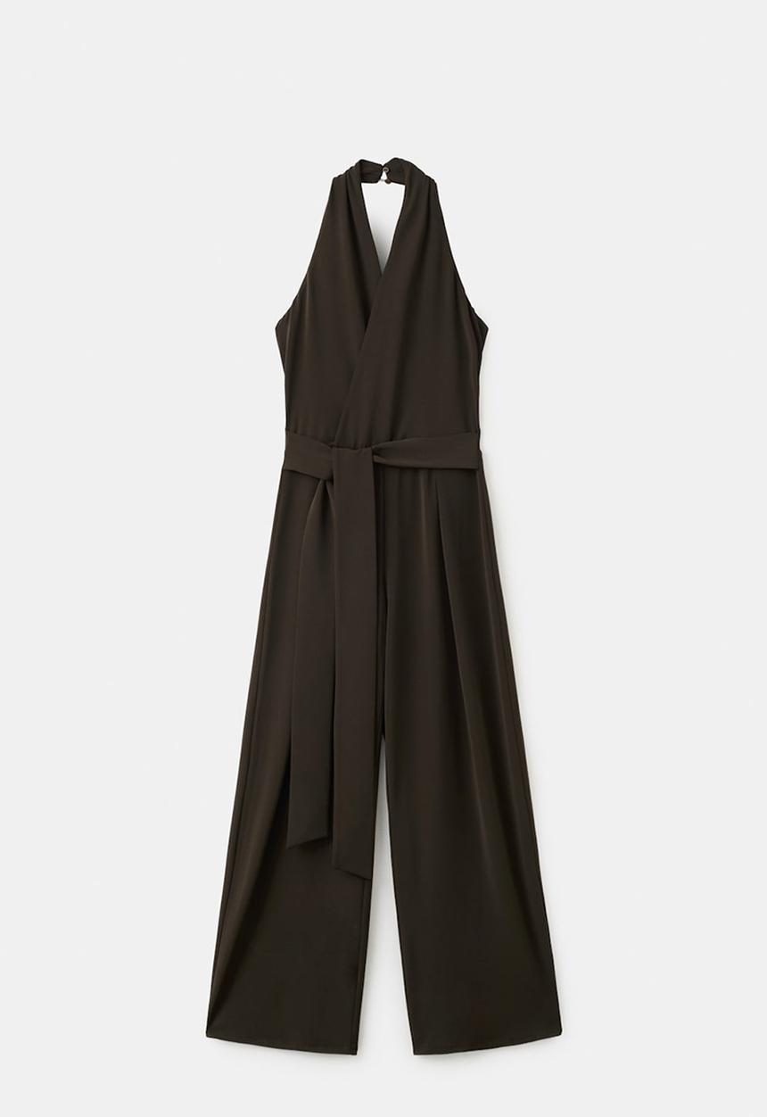 MANGO - Jumpsuit lisi - brown