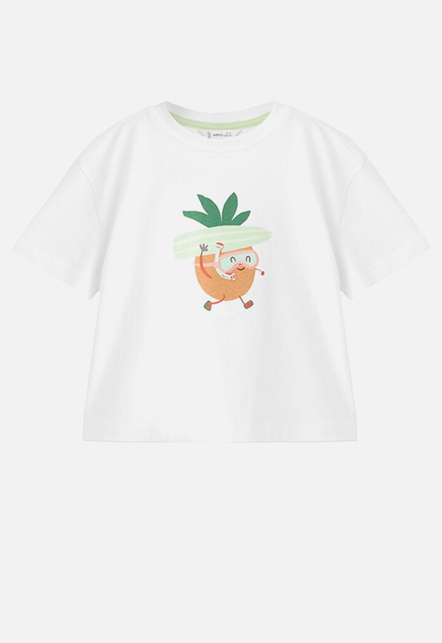MANGO - T-Shirt Apine - White