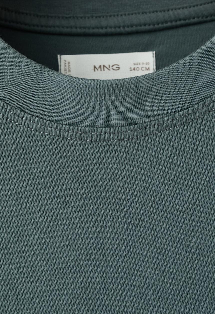 MANGO - T-Shirt Cutwash - Charcoal