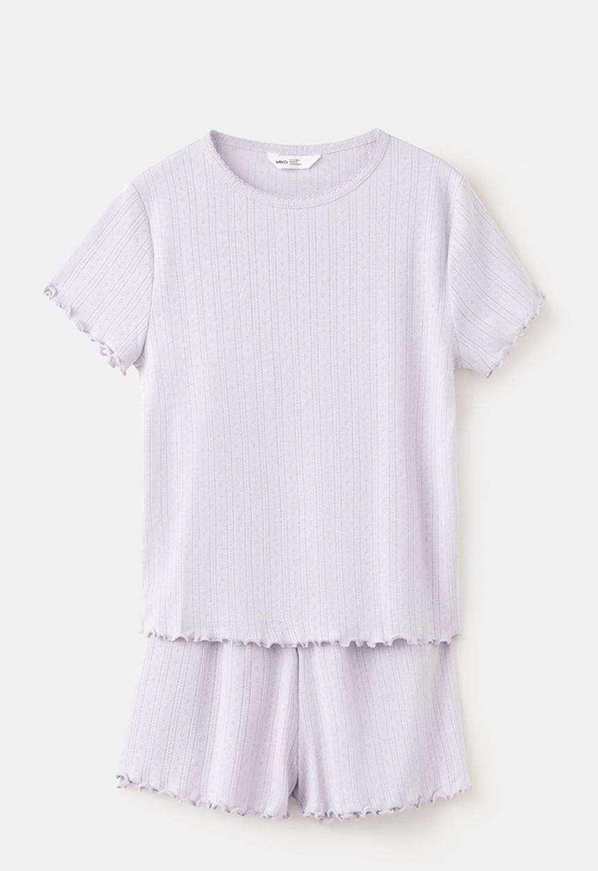 MANGO - Pyjama paula - Light/Pastel Purple