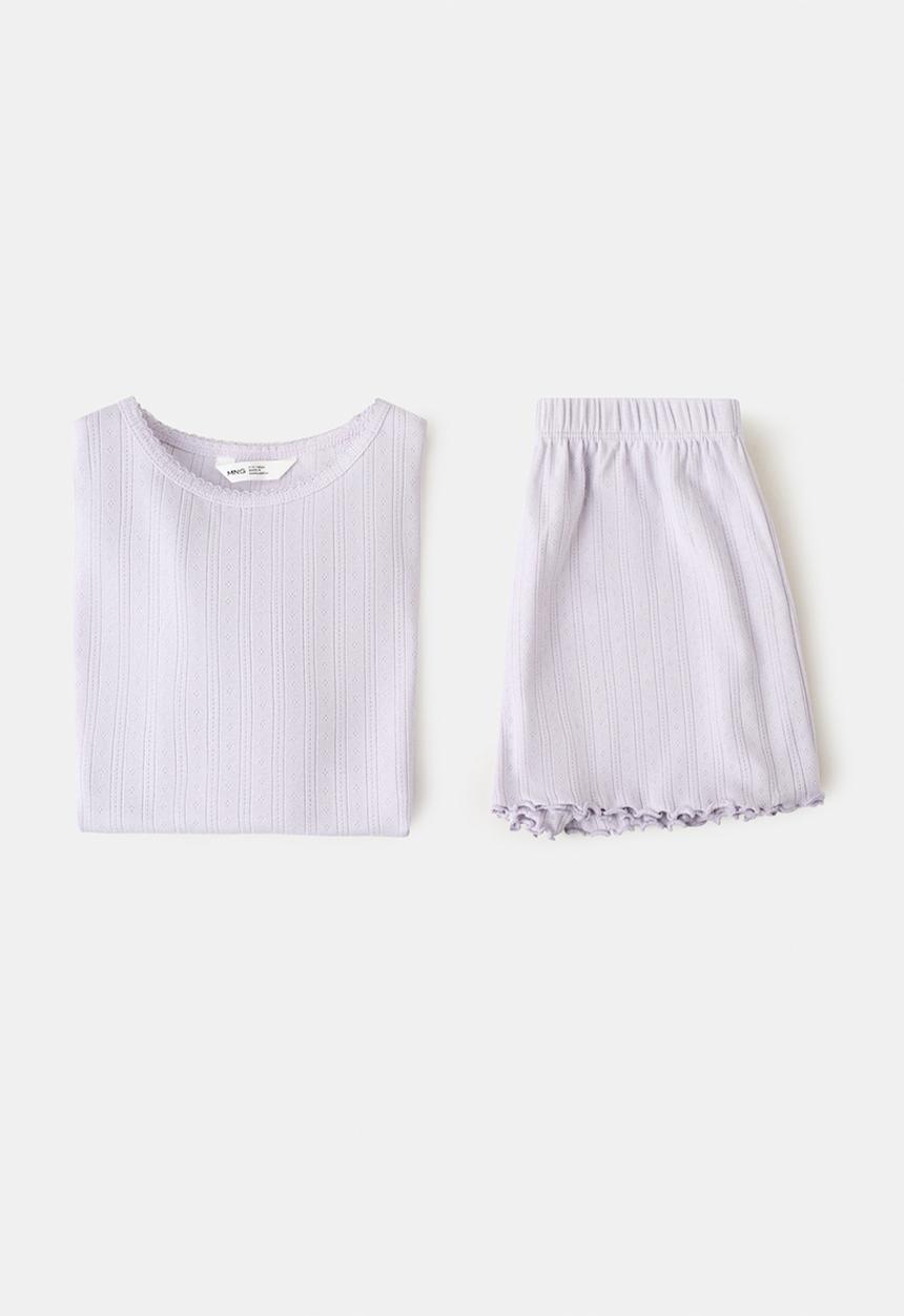 MANGO - Pyjama paula - Light/Pastel Purple