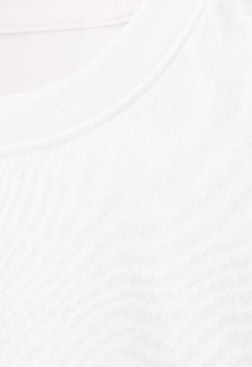 MANGO - T-Shirt Atropic - White