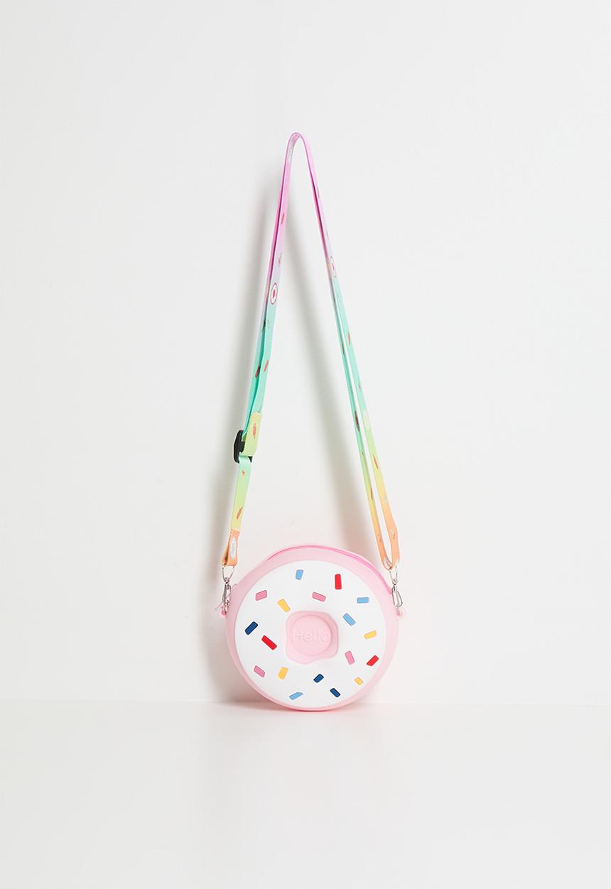 Pop Candy - Donut crossbody bag - white/multi