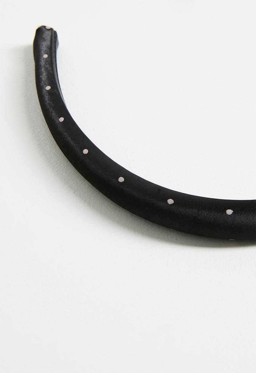 Pop Candy - Hairband and scrunchie set - black