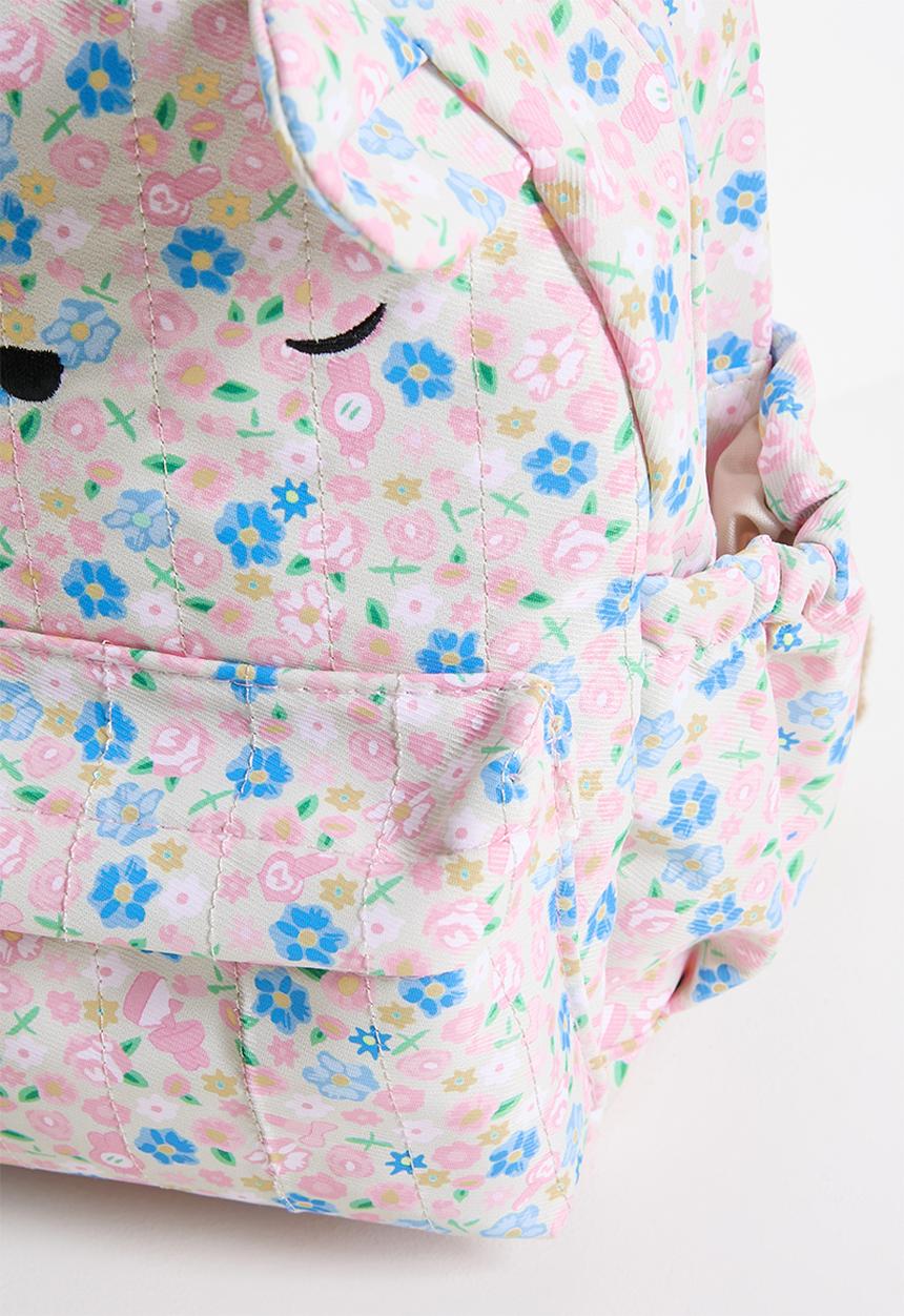Pop Candy - Ditsy floral quilted backpack - multi