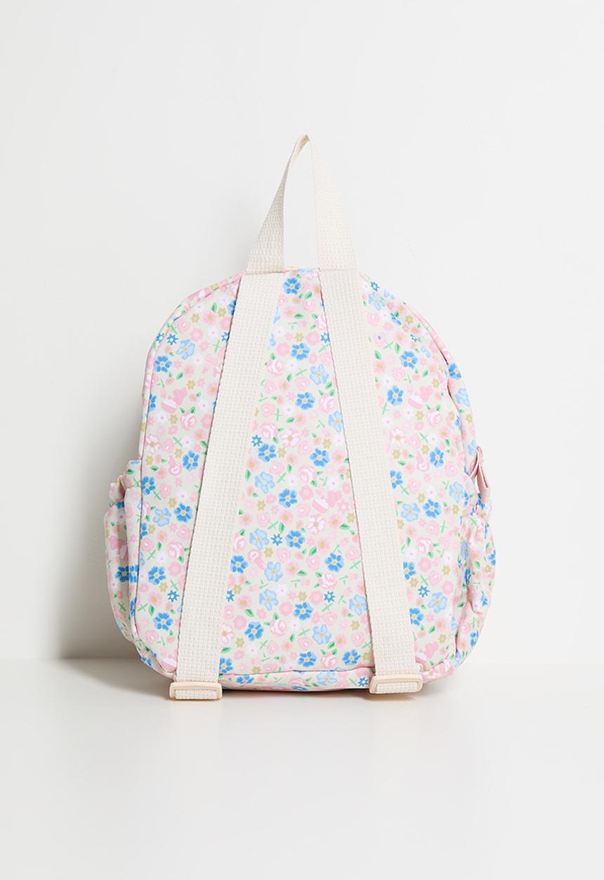 Pop Candy - Ditsy floral quilted backpack - multi