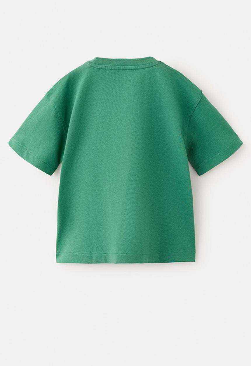 MANGO - T-Shirt Atropic - Green