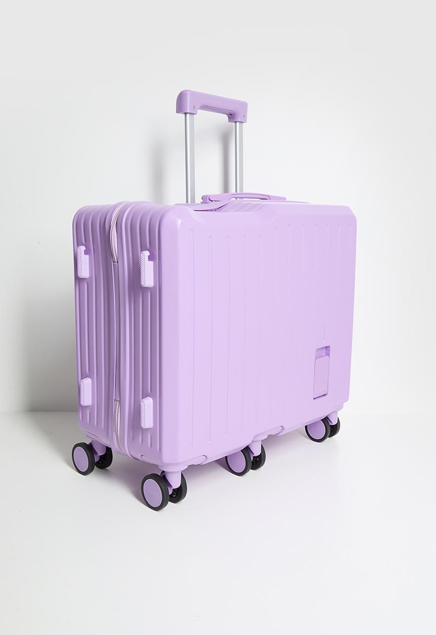 Pop Candy - Sit-and-ride trolley bag - lilac