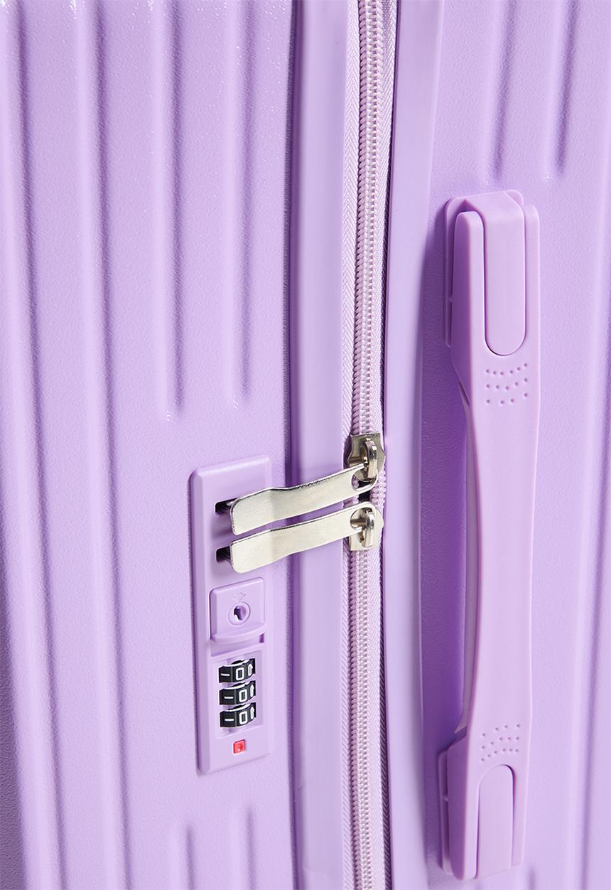 Pop Candy - Sit-and-ride trolley bag - lilac