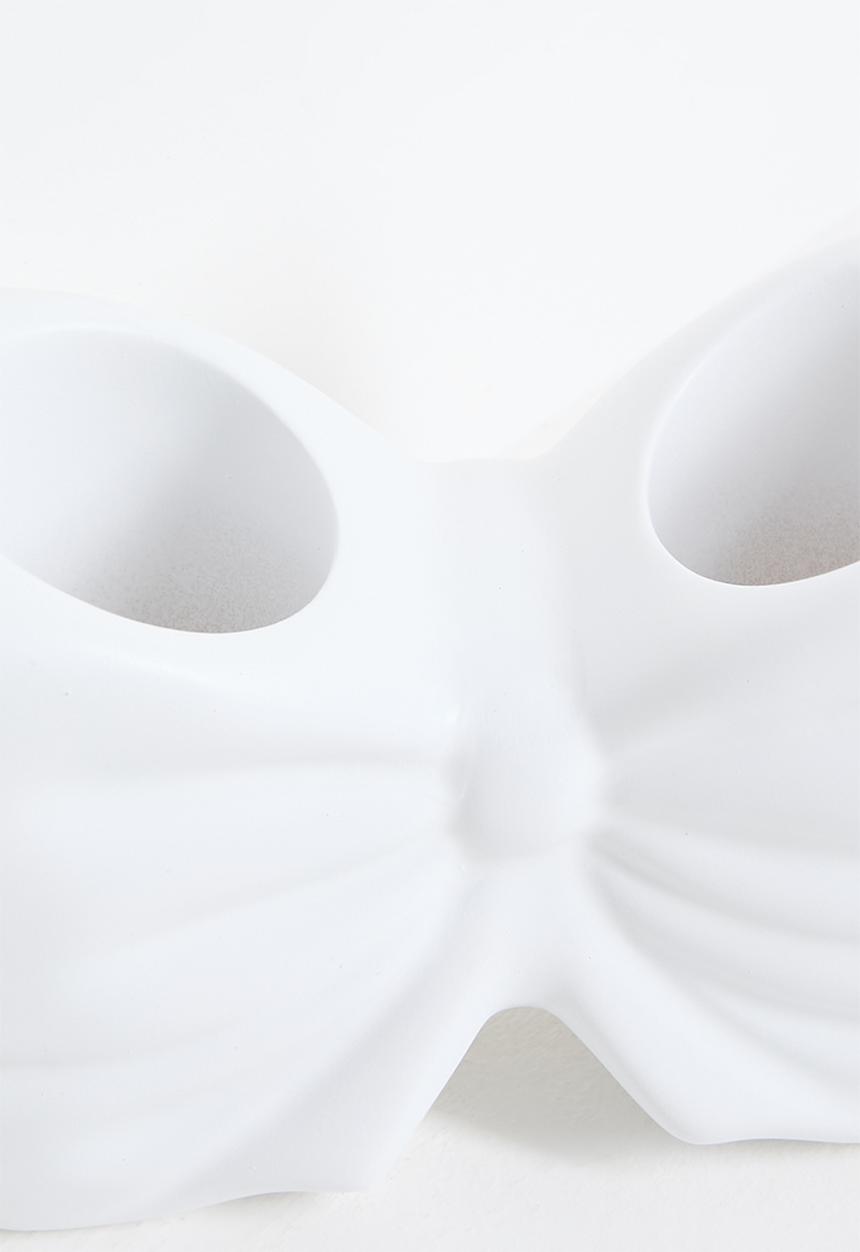 Pop Candy - Bow-shaped toothbrush holder - white