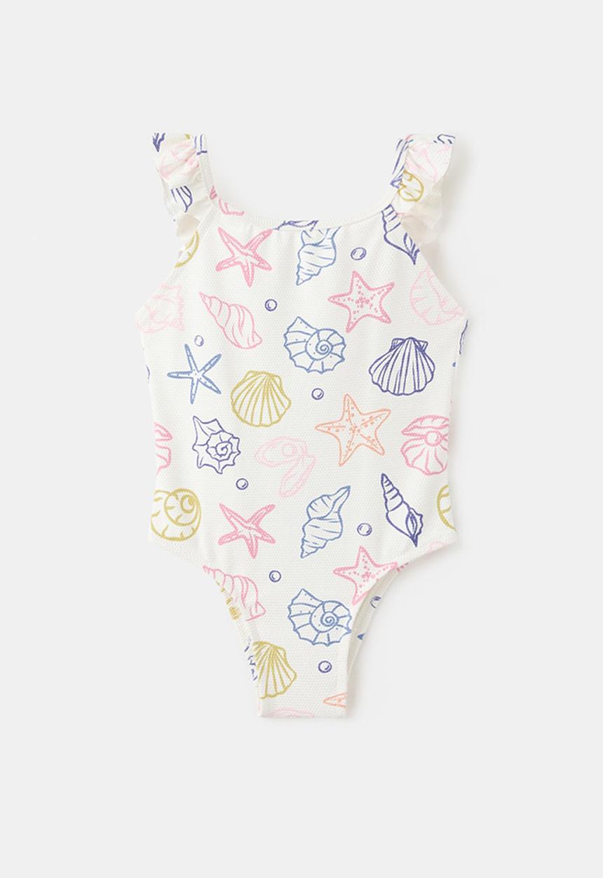 MANGO - Swimsuit Capribg - White