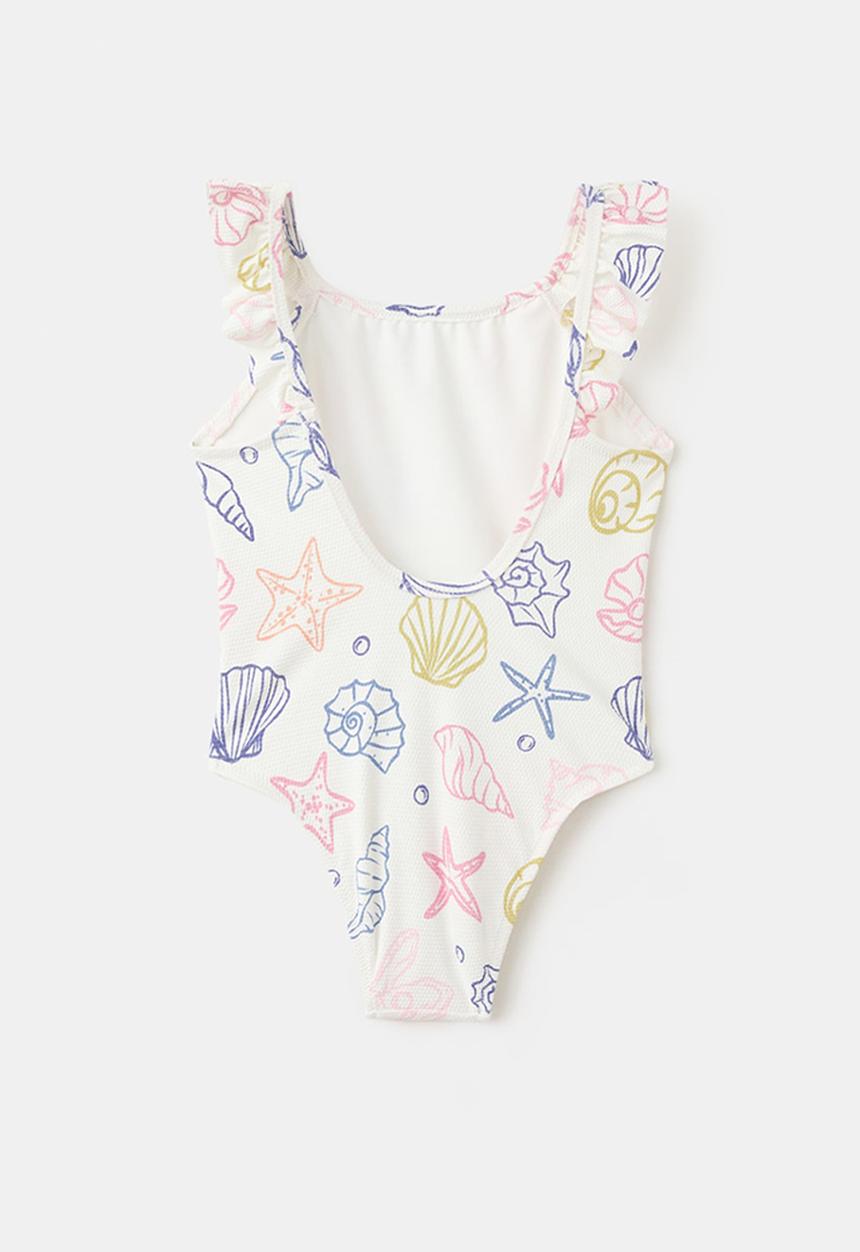 MANGO - Swimsuit Capribg - White