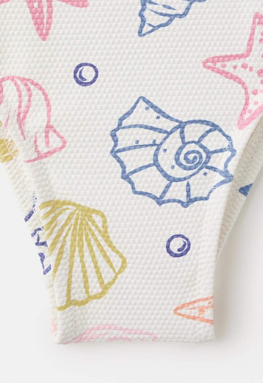 MANGO - Swimsuit Capribg - White