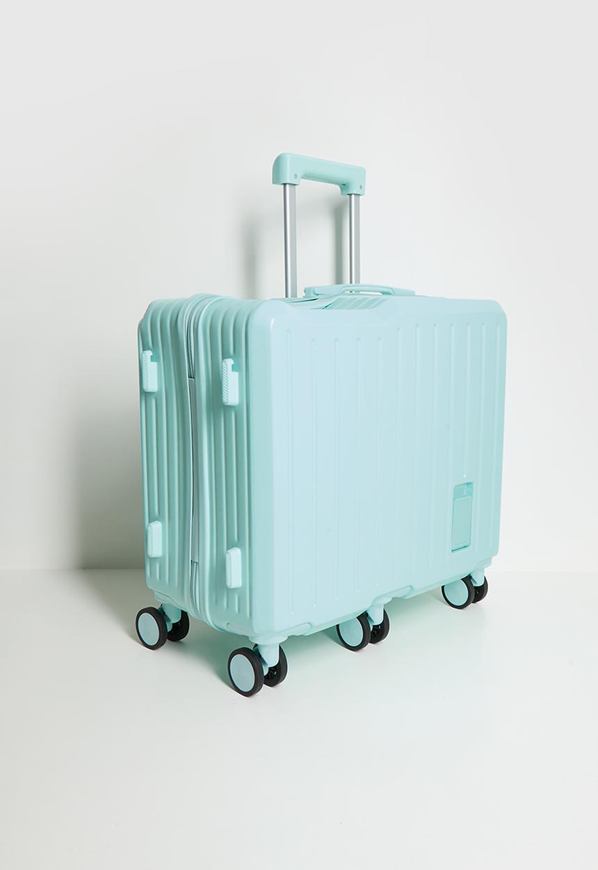 Pop Candy - Sit-and-ride trolley bag - pastel blue