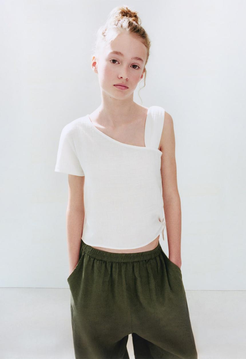 MANGO - T-Shirt Mati - White