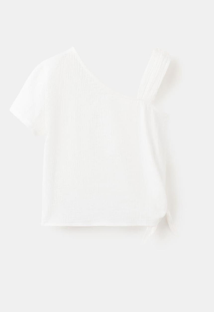 MANGO - T-Shirt Mati - White