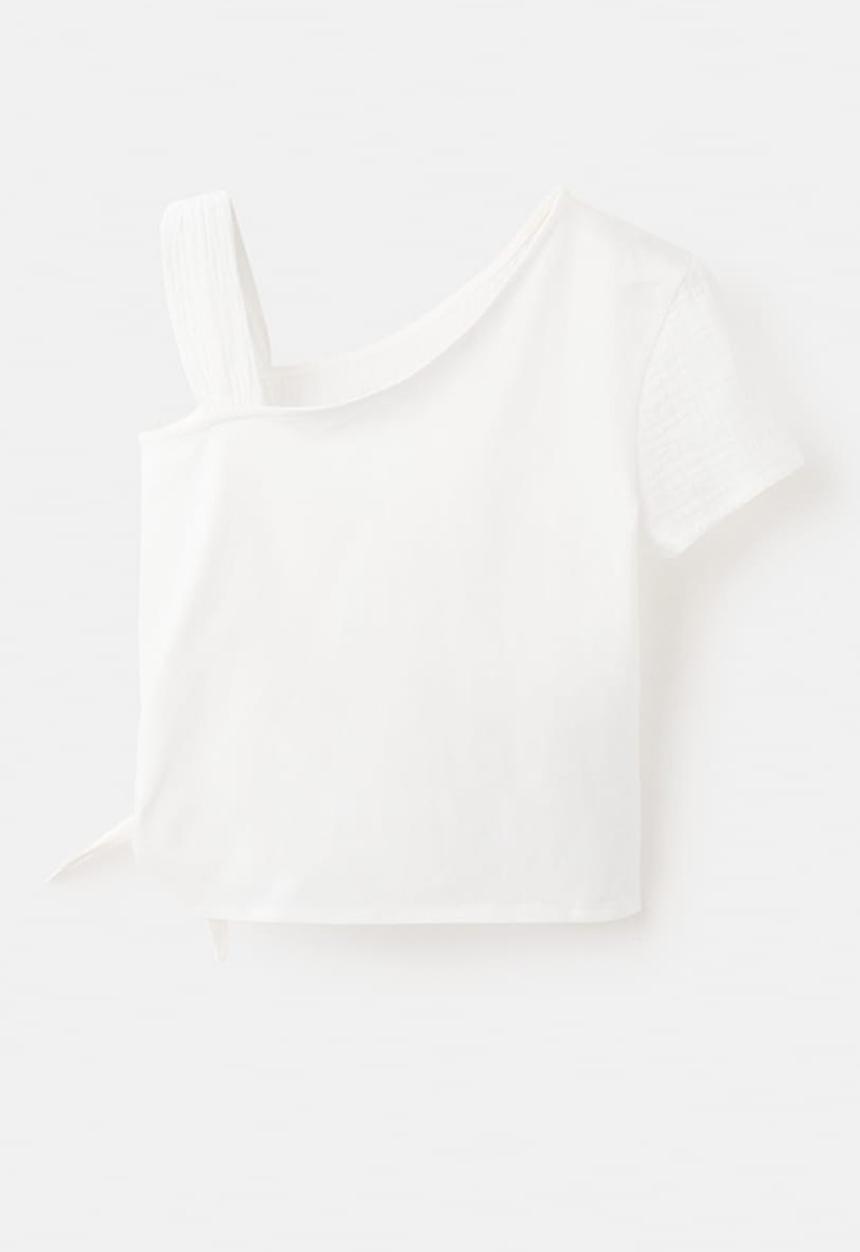MANGO - T-Shirt Mati - White