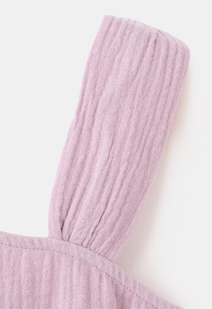 MANGO - T-Shirt Mati - Light/Pastel Purple