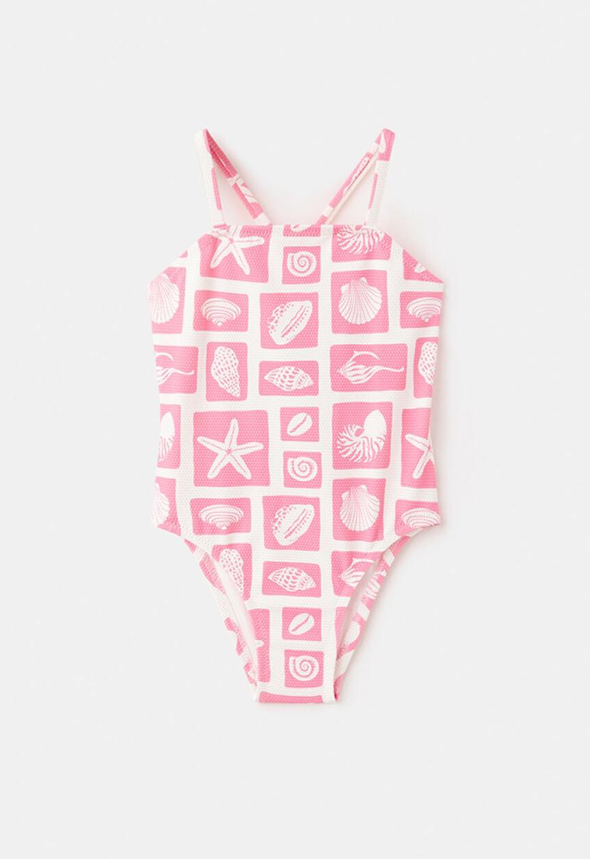 MANGO - Swimsuit Ponzabg - Pink