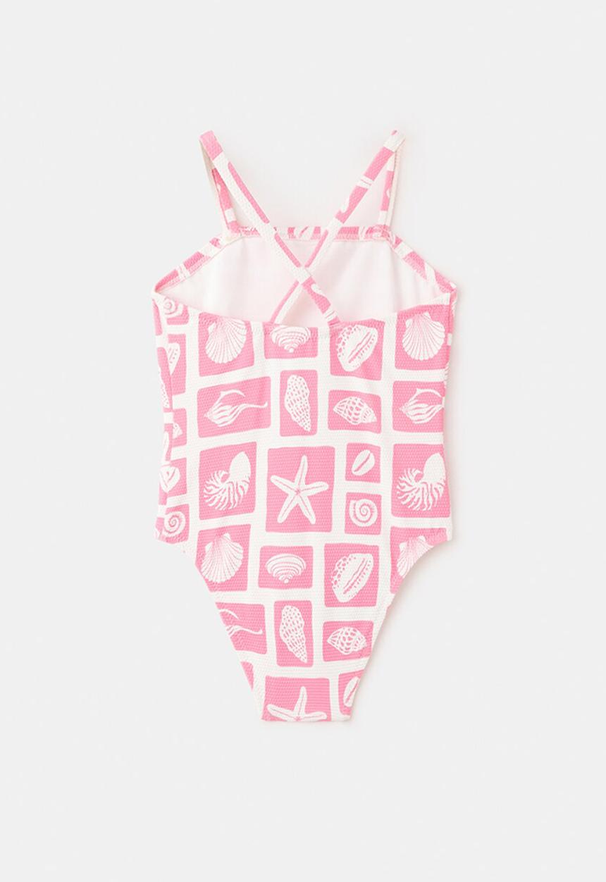 MANGO - Swimsuit Ponzabg - Pink