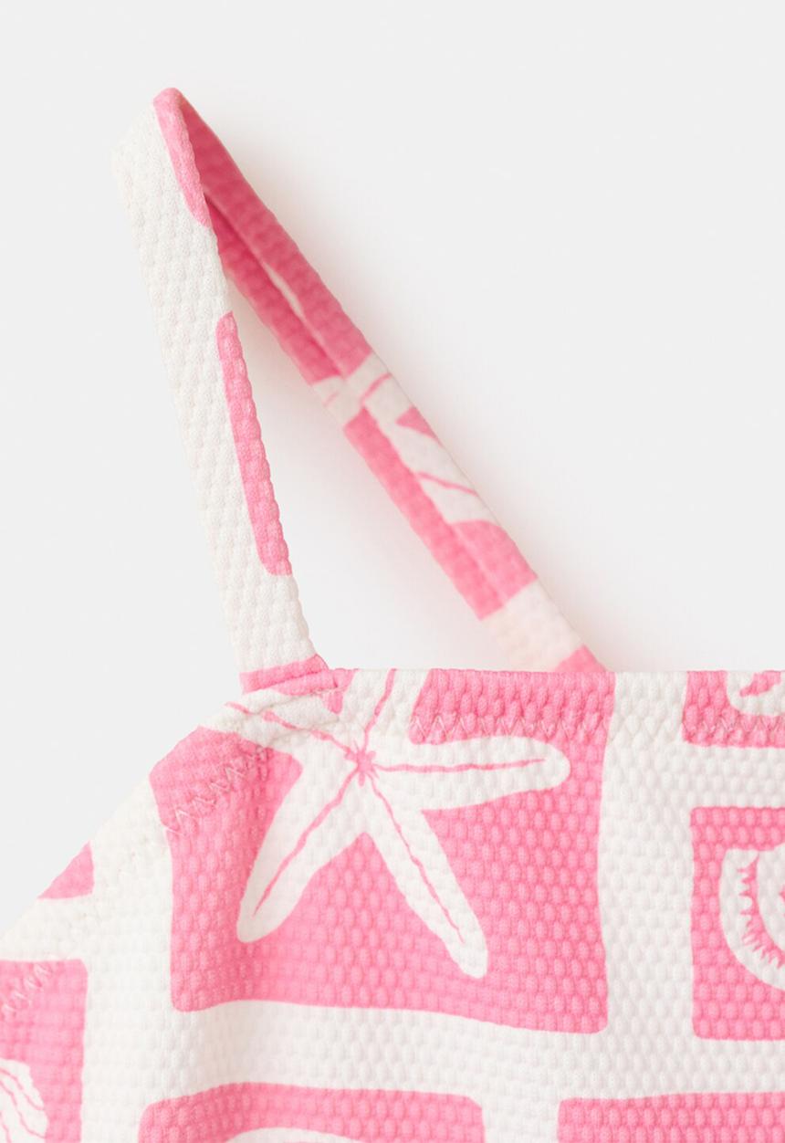 MANGO - Swimsuit Ponzabg - Pink