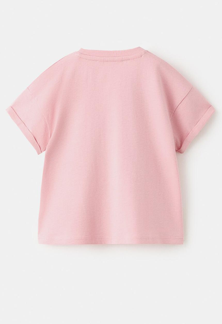 MANGO - T-Shirt Yee - Pink