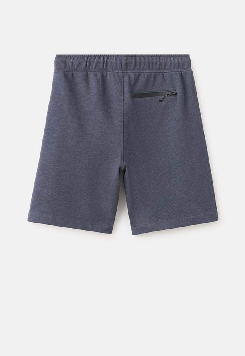 MANGO - Bermudas Slubzip - Charcoal