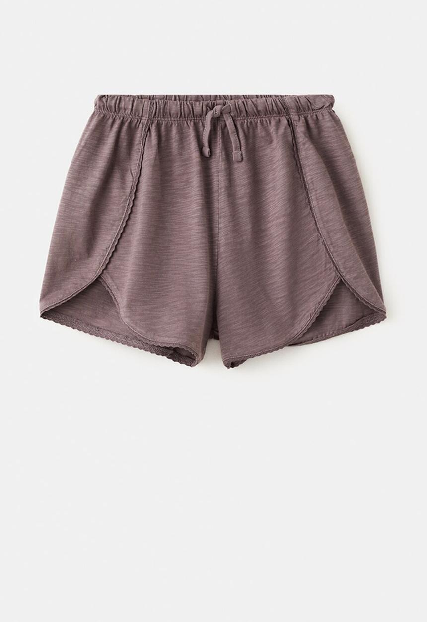 MANGO - Shorts Boho - Medium Purple