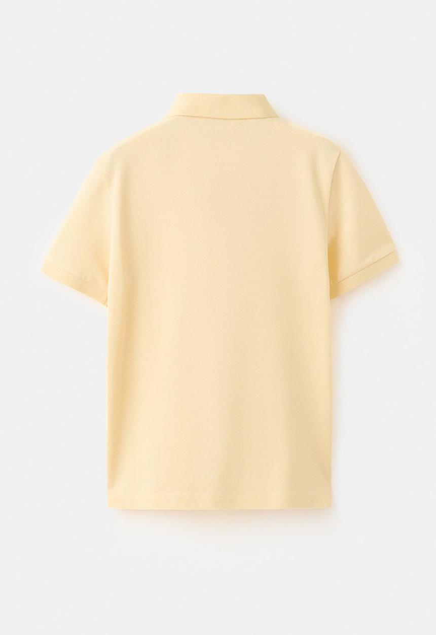 MANGO - Poloshirt Javier - Light/Pastel Yellow