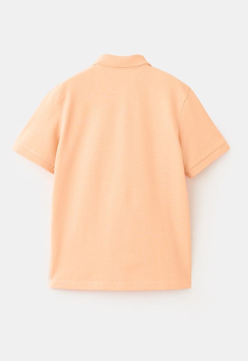 MANGO - Poloshirt Javier - Light/Pastel Orange
