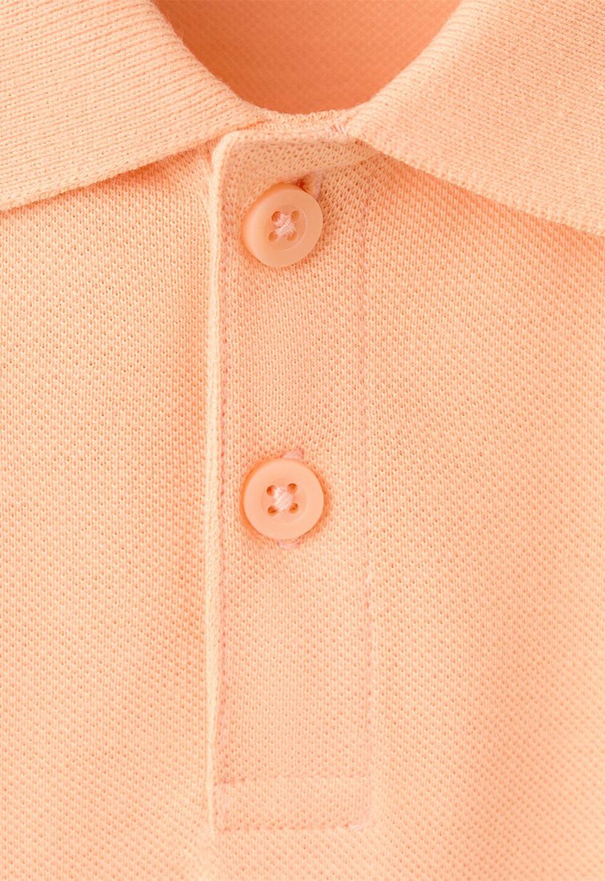 MANGO - Poloshirt Javier - Light/Pastel Orange