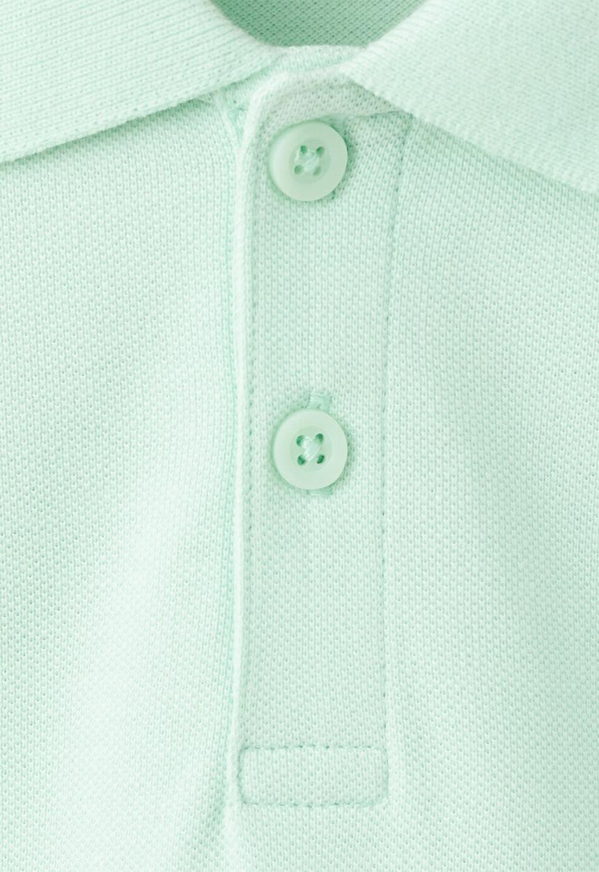 MANGO - Poloshirt Javier - Light/Pastel Green
