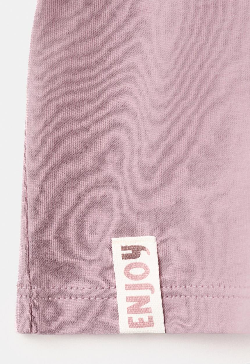 MANGO - T-Shirt Rafting - Light/Pastel Purple