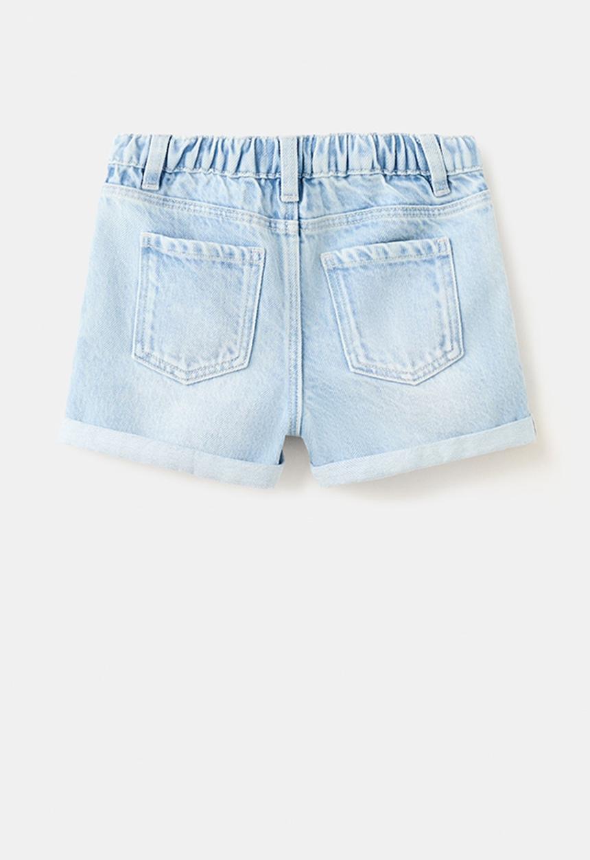 MANGO - Shorts NADI - Open Blue
