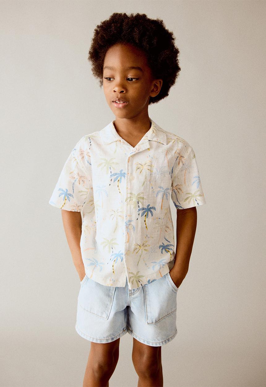 MANGO - Shirt Banana - Multi