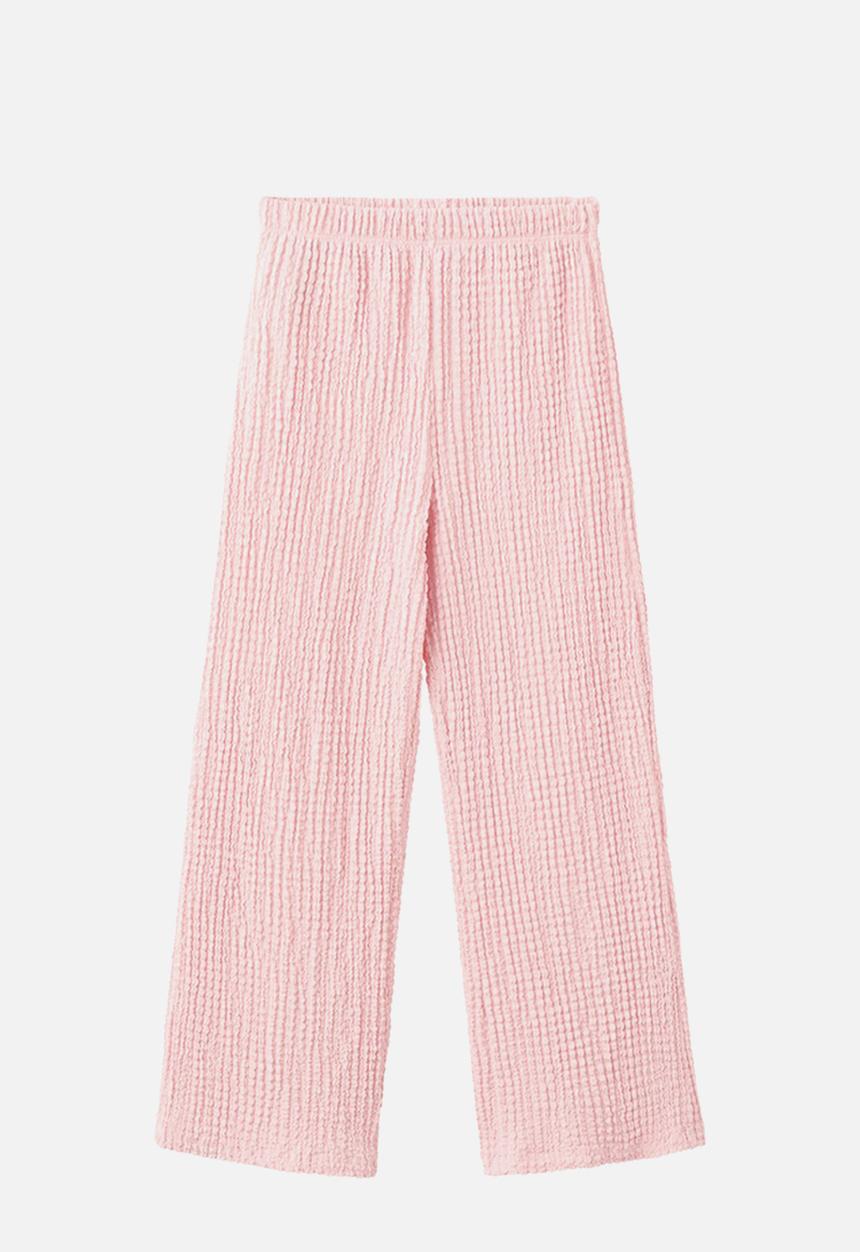 MANGO - Trousers LOLASET - Pink