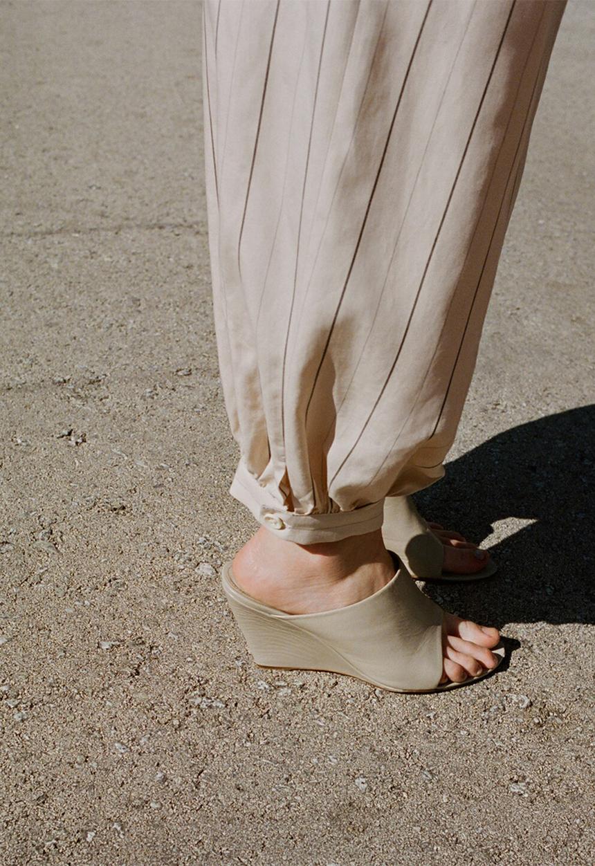 MANGO - Trousers malta - light beige