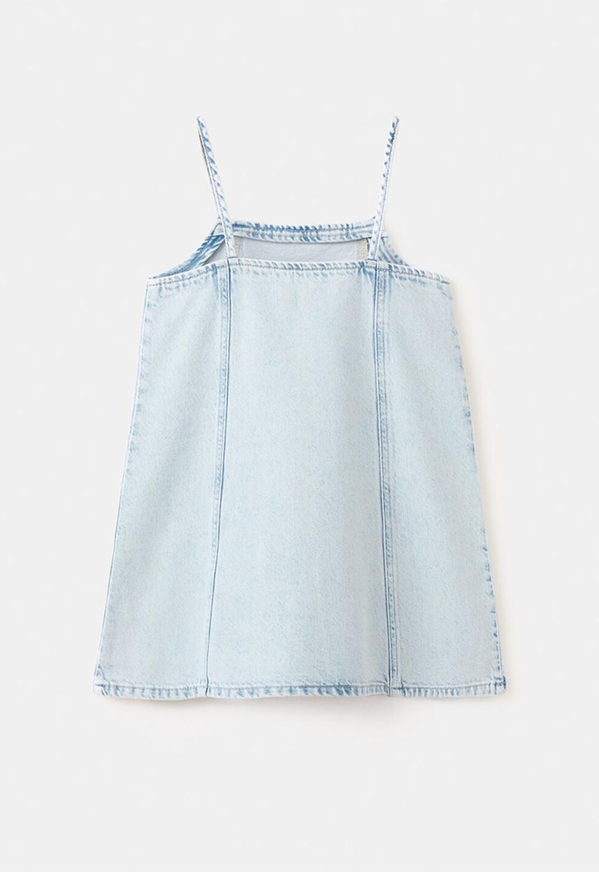 MANGO - Dress Blueb - Open Blue