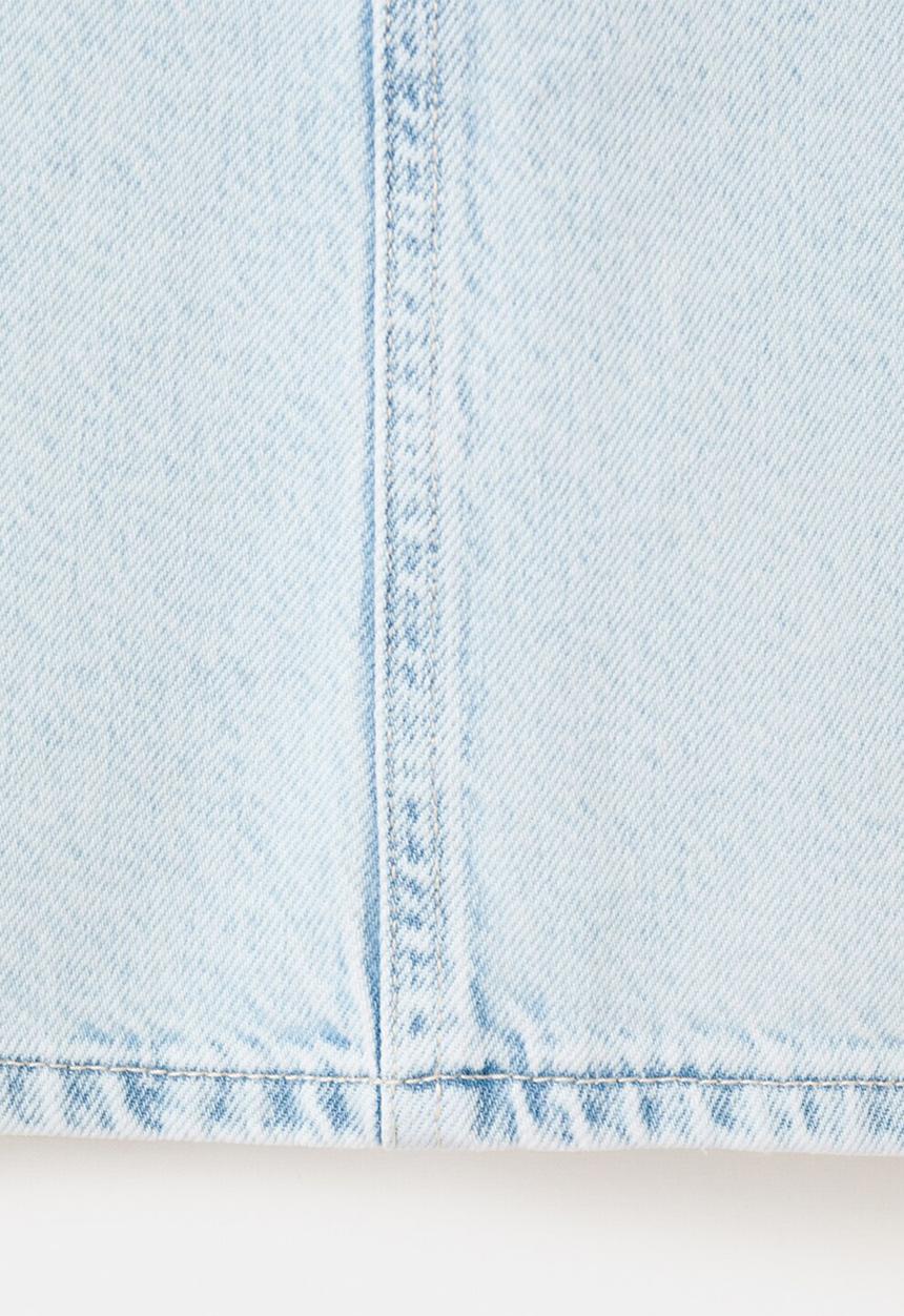 MANGO - Dress Blueb - Open Blue