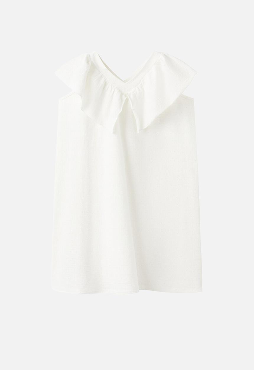 MANGO - Dress BLANQUI - White