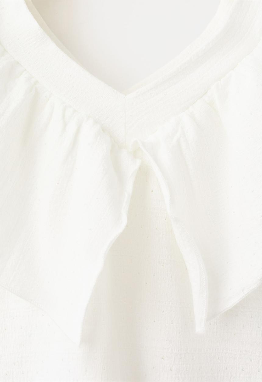 MANGO - Dress BLANQUI - White