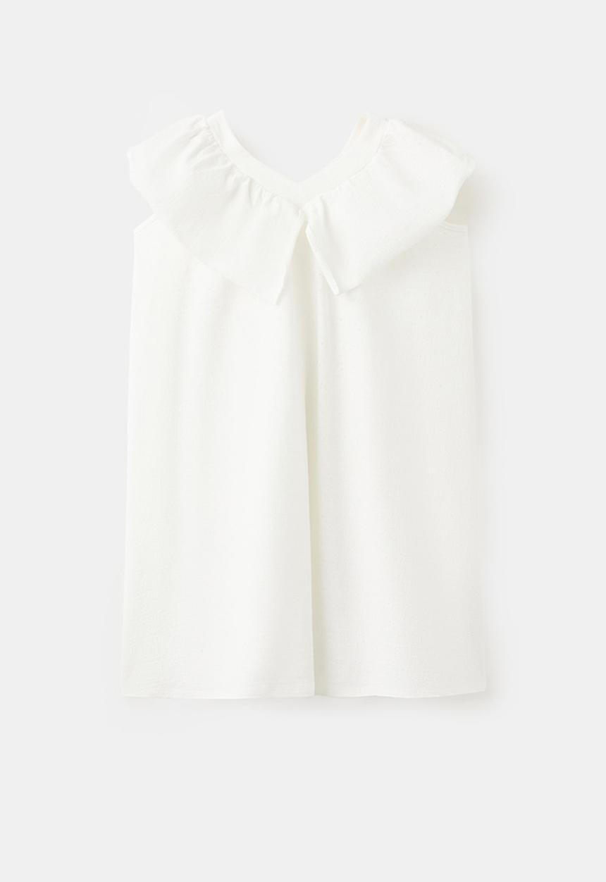 MANGO - Dress BLANQUI - White