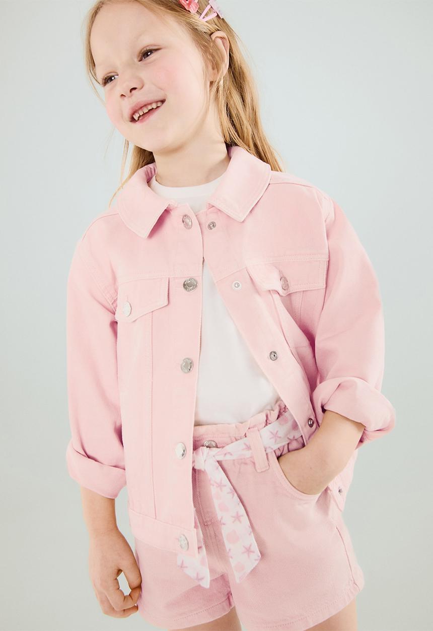 MANGO - Shorts GALAB - Pink