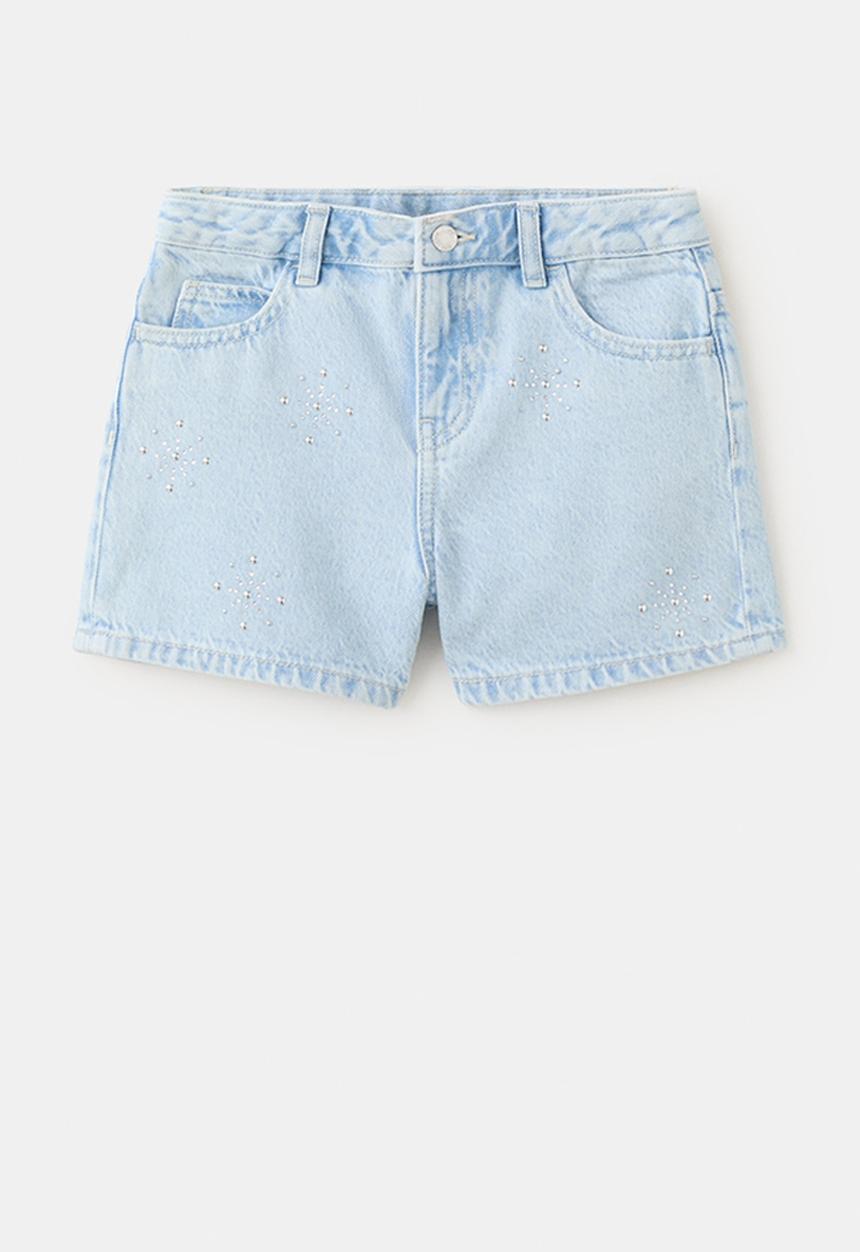 MANGO - Shorts bright - light-pastel blue