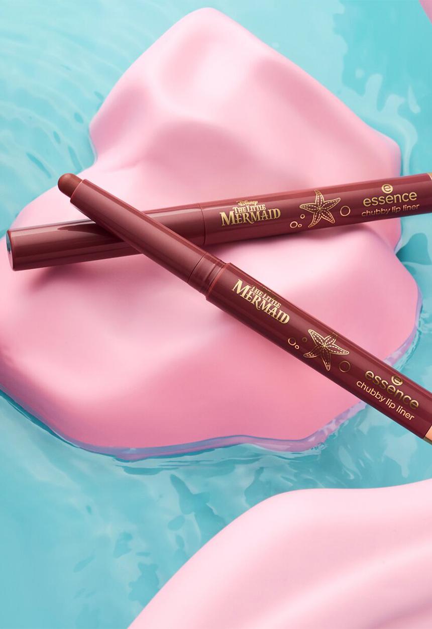 essence - Disney THE LITTLE MERMAID Chubby Lip Liner - 01 Bold And Curious