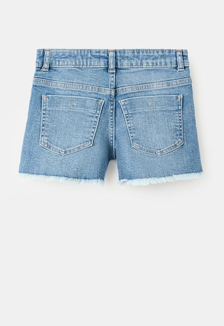 MANGO - Shorts patri - medium blue